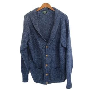 Orvis Navy Men's Cardigan Sweater